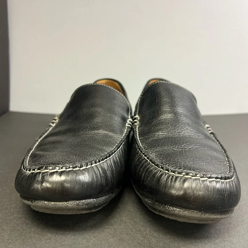 Johnston &‎ Murphy- Sheepskin, Black Slip On- Size: 10-1/2M, Pre-Owned